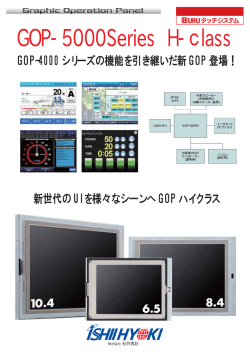 Graphic Operation Panel GOP-5000Series H