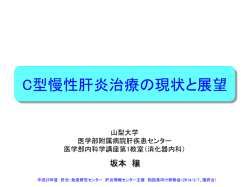 C型慢性肝炎治療の現状と展望