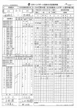 i口るた - 日本ハンドボール協会