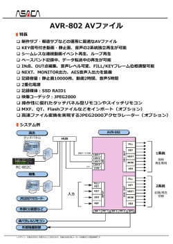 AVR-802 AVファイル