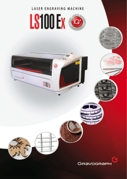 L A S E R E N G R AV I N G M A C H I N E