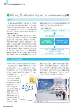 Working On Wonders Beyond Boundaries（WOW