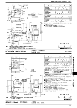 BC-220SK・DT-K250ML GBC-S12S-AY・DV-S525