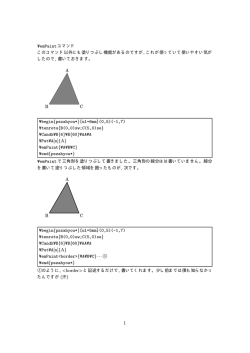 図形を塗りつぶすのはこんなに簡単
