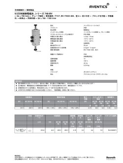 5/2方向制御電磁弁, シリーズ 740-BV