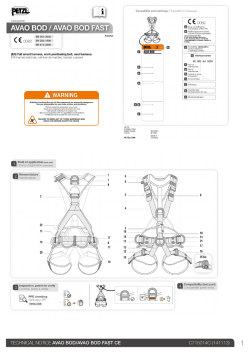 technical notice AVAO BOD/AVAO BOD FAST CE c715014c