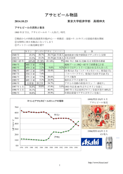アサヒビール物語