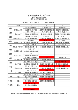 第32回空知スプリングショー