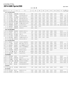 リザルト - ARK ラリー洞爺