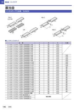 ノンスカラップ裏当金
