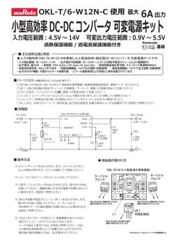 小型高効率DC-DCコンバータ 可変電源キット_L000106_a