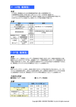 F-DP箔（極薄箔） F&minus;HP箔（極薄箔）