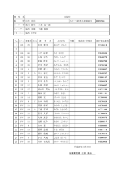 第70回 国民体育大会 成年の部 近畿ブロック大会