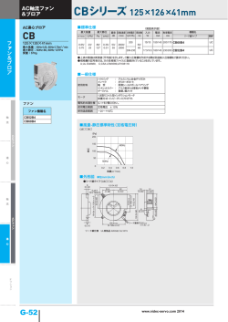 CBシリーズ 125&times;126&times;41mm