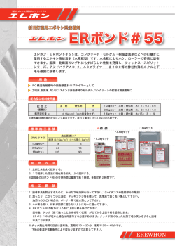 新旧打継用接着剤 ERボンド＃55