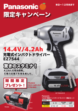 One to One Panasonic 拡販チラシ