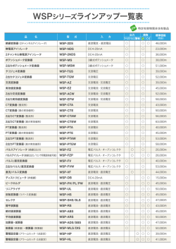 一覧表のPDFはコチラから