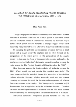 MALAYSーA〝S mPL。MATーC REC。GNーTー。N P。LーCーES T