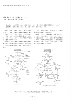 低酸素とアラキドン酸カスケード