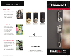 CUSTOMER BENEFITS - SmartHomeUSA.com