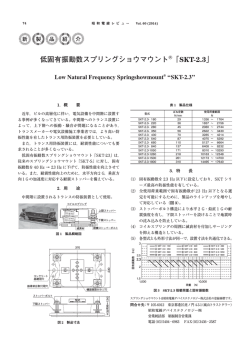 低固有振動数スプリングショウマウント「SKT-2.3」