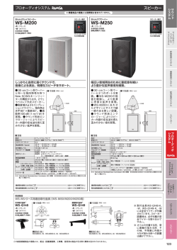 「WS-M200」のパンフレットはこちらから