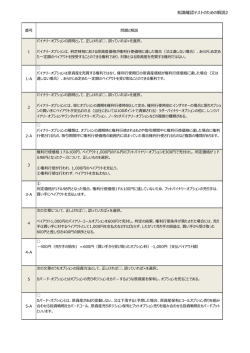 知識確認テストのための解説2 （PDF）[IG証券のHPへ移動します] - C-dn