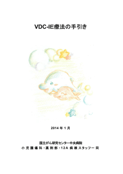 VDC-IE療法の手引き（PDF）