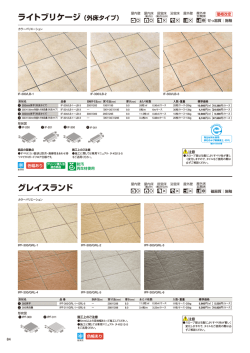 グレイスランド ライトブリケージ（外床タイプ）