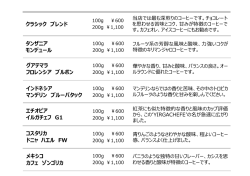 エチオピア イルガチェフ G1 グアテマラ フロレンシア ブルボン コスタリカ