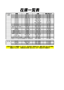 在庫リストをチェック(PDF ファイル)