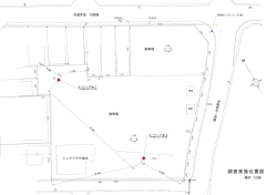 調査実施位置図
