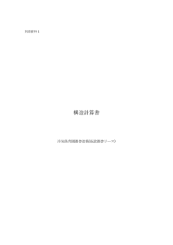 11別添資料1構造計算書(0502-3)（PDF：1076KB）