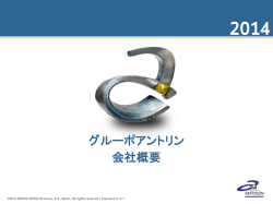 グルーポアントリン 会社概要 - Grupo Antolin