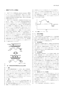 表面プラズモン共鳴法