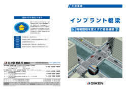 インプラント橋梁 1.40MB - Ver.2.1JA04