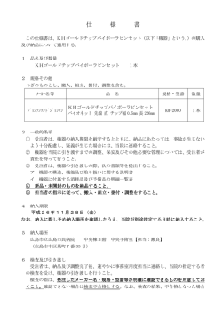 仕様書「15558KHｺﾞｰﾙﾄﾞﾁｯﾌﾟﾊﾞｲﾎﾟｰﾗﾋﾟﾝｾｯﾄ」