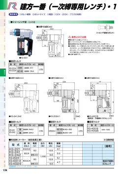 建方一番（一次締専用レンチ）・1
