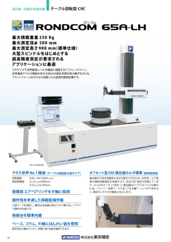 ロンコム 65A-LH カタログデータ（772.2KB）