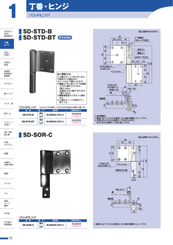 1 丁番・ヒンジ
