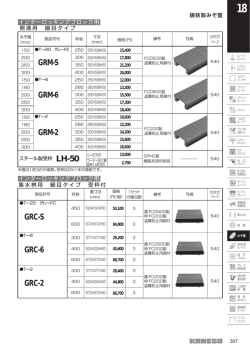 GRM-S GRM-6 GRM-2 LH-50 GRC-S GRC-6 GRC-2