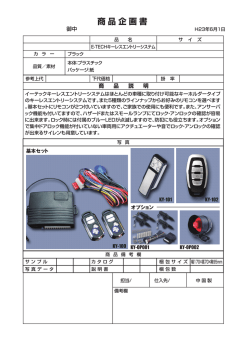キーレスエントリーシステム