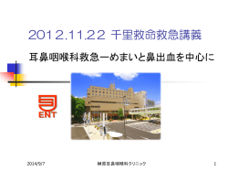 2012年11月22日講義内容