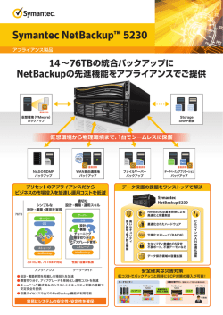 Symantec NetBackup&trade; 5230