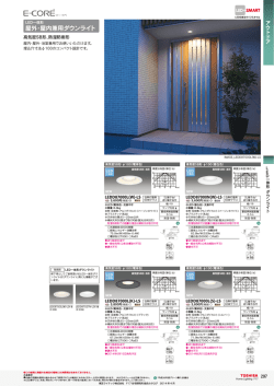 屋外・屋内兼用ダウンライト