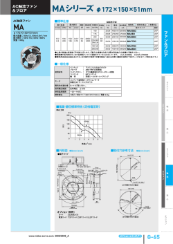MAシリーズ &phi;172&times;150&times;51mm