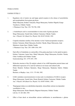 1. Regulatory role of enteric mu and kappa opioid receptors in the