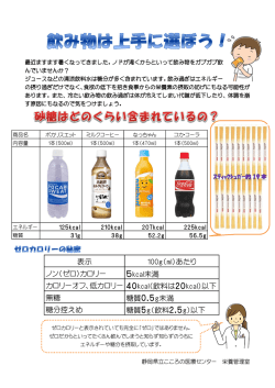 表示 100g(ml)あたり ノン(ゼロ)カロリー 5kcal未満 カロリーオフ、低