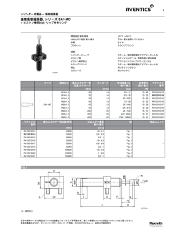 産業衝撃緩衝器, シリーズ SA1-MC