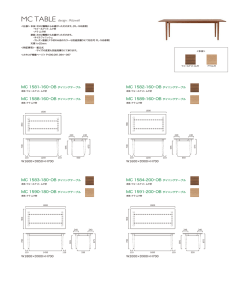 MC TABLE design : Ritzwell